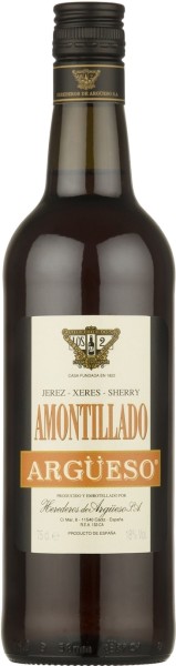 Ликерное вино ”Аргуэсо Амонтильядо” 0,75