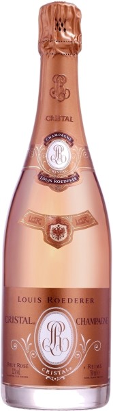 Шампанское ”Кристаль Розе” розовое брют 0,75