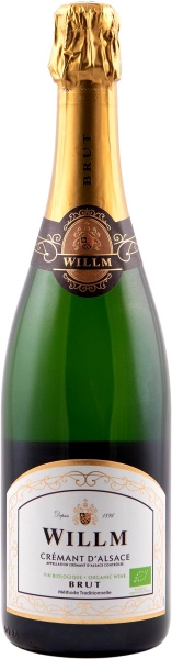 Willm Cremant d’Alsace Brut Organic – Вилльм Креман де Эльзас Брют Органик