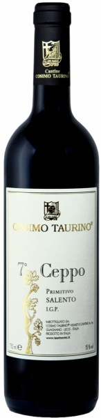 Cosimo Taurino 7 Ceppo Primitivo – Козимо Таурино 7 Чеппо Примитиво