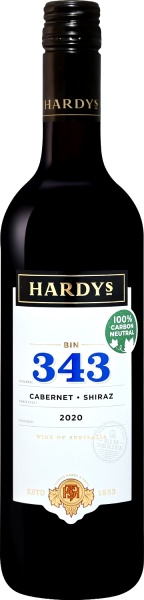 Hardys Bin 343 Cabernet Sauvignon Shiraz – Хардис Бин 343 Каберне Совиньон Шираз