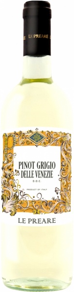 Le Preare Pinot Grigio delle Venezie – Ле Преаре Пино Гриджо делле Венецие