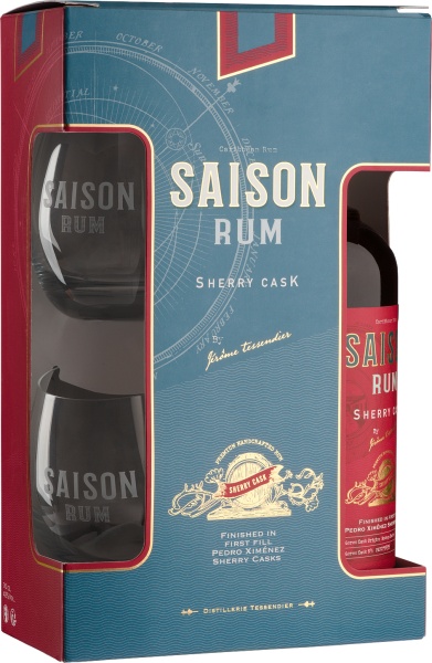 Saison Sherry Cask gift set with two glasses – Сэзон Шерри Каск подарочный набор с двумя бокалами