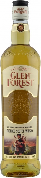 Whiskey Glen Forest blended whiskey 0.7l. – Виски Глен Форест купажированный 0.7л.