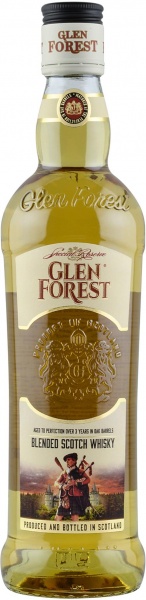 Whiskey Glen Forest blended whiskey 0.5l – Виски Глен Форест купажированный 0.5л.