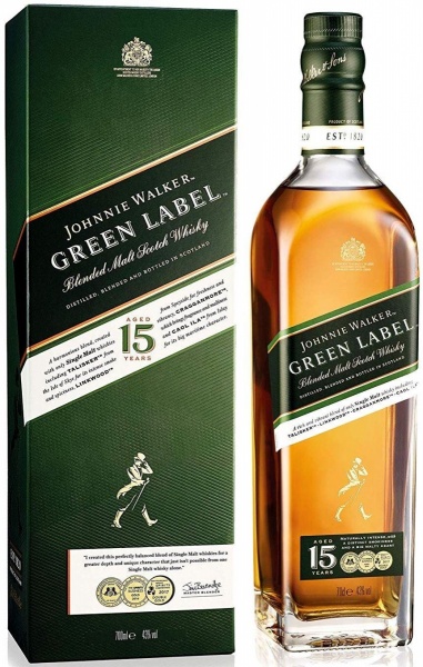 Johnnie Walker Green Label, п.у. – Джонни Уокер Грин Лэйбл,