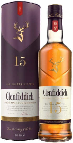 Glenfiddich 15 YO, в подарочной коробке – Гленфиддик 15-летний,