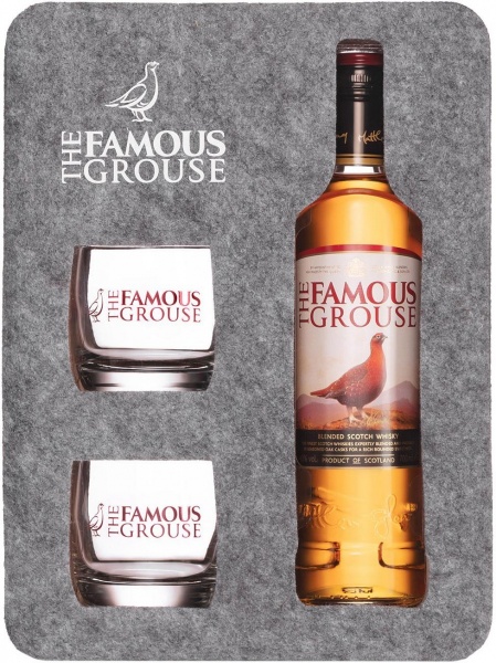 The Famous Grouse, п.у.+2 стакана – Фэймос Грауз