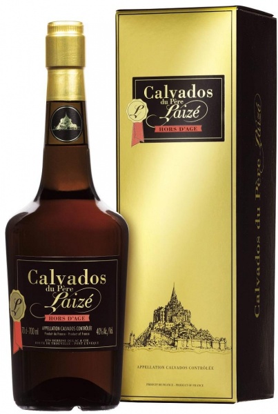 Calvados du Pere Laize Hors d’Age, п.у. – Кальвадос Дю Пэр Лэз Ор д’Аж,