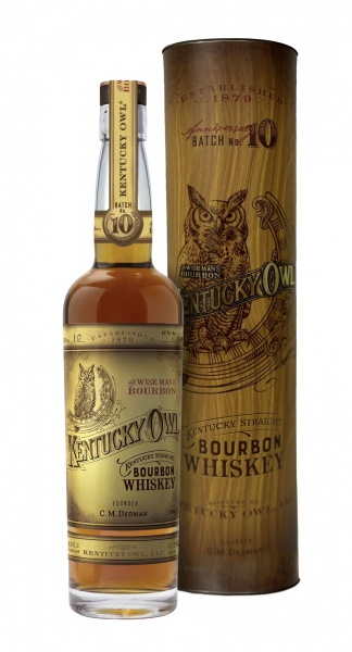 Bourbon Kentucky Owl Batch №10, в тубе – Бурбон Кентукки Оул Бэч №10