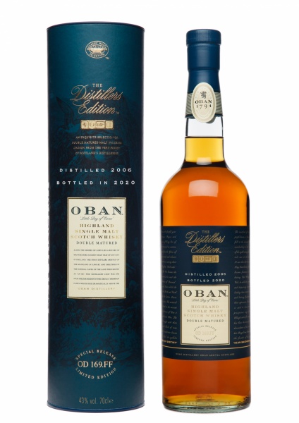 Oban The Distillers Edition 2020, п.у. – Оубэн Двойная выдержка,