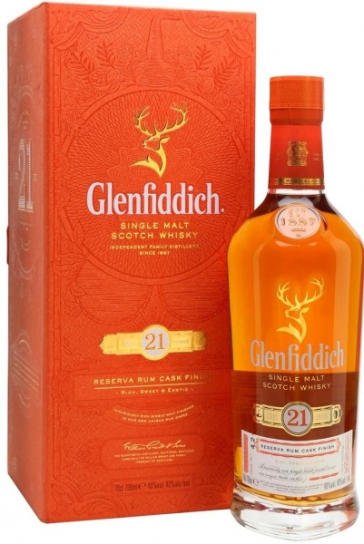 Glenfiddich 21 Years Old, п.у. – Гленфиддик 21-летний,