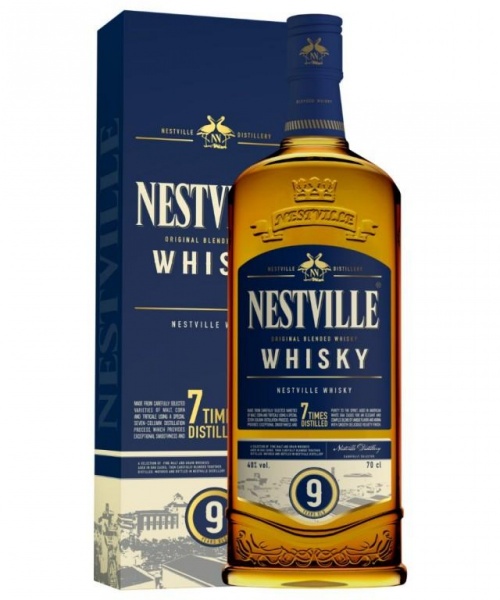 Nestville Whisky Blended 9 YO, п.у. – Нествил Бленд 9 лет выдержки