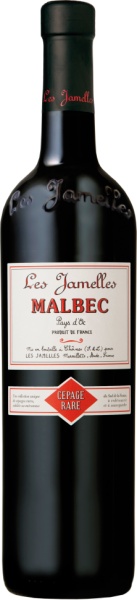 Французское вино Les Jamelles Malbec Cepage Rare красное сухое – Ле Жамель Мальбек Сепаж Рар