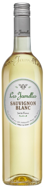 Французское вино Les Jamelles Sauvignon Blanc белое сухое – Ле Жамель Совиньон Блан