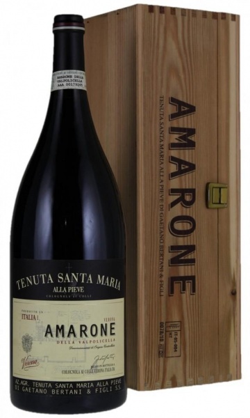 Amarone della Valpolicella Classic in wooden case – Амароне делла Вальполичелла Классико Ризерва в деревянном футляре