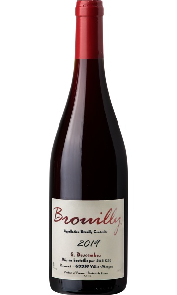 Вино красное «Brouilly AOC» Georges Descombes 2019 – «Бруйи АОС» Жорж Декомб 0.75