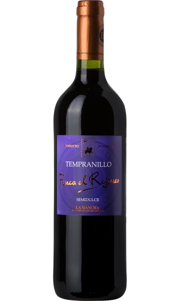 Вино красное «Tempranillo Semidulce, Valdepeñas DO» Finca el Rejaneo – «Темпранильо Полусладкое, Вальдепеньяс DO» Финка Эль Рехонео 0.75