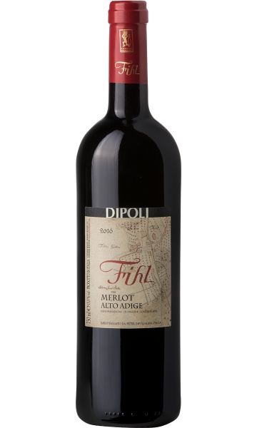 Вино красное «Fihl Merlot Alto Adige DOC» Peter Dipoli – «Филь Мерло Альто-Адидже DOC» Петер Диполи 0.75