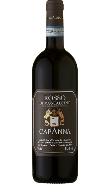 Вино красное «Rosso Di Montalcino DOCG» Capanna 2018 – «Россо ди Монтальчино DOC» Капанна 0.75