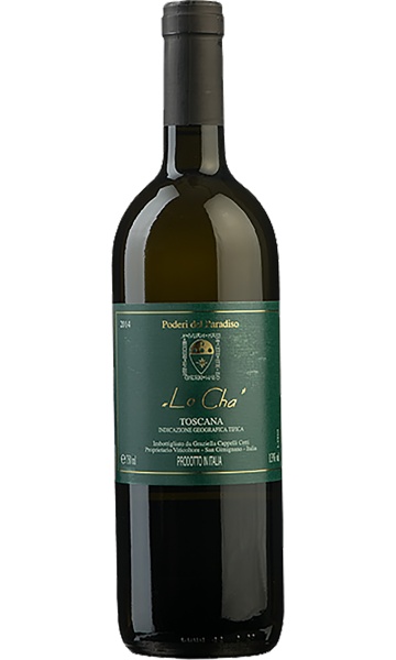 Вино белое «Lo Cha, Toscana IGT» Podere del Paradiso 2014 – «Ло Ча, Тоскана IGT» Подере дель Парадизо 0.75