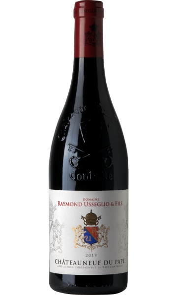 Вино красное «Chateauneuf du Pape AOC» Domaine Raymond Usseglio & Fils 2019 – «Шатонёф дю Пап AOC» Домен Раймон Усселио & Фис 0.75