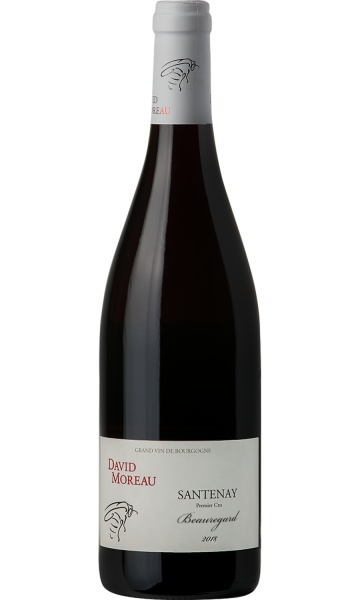 Вино красное «Santenay Premier Cru Beauregard» David Moreau 2018 – «Сантене Борегар» Давид Моро 0.75