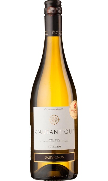 Вино белое «Sauvignon Blanc Pays d’Oc IGP» Foncalieu – «Совиньон Блан Пеи д’Ок IGP» Фонкалье 0.75