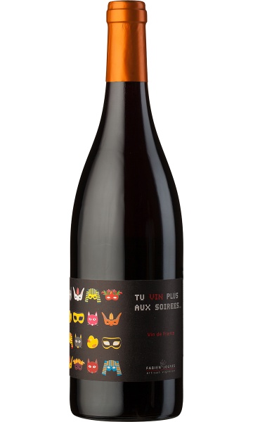 Вино красное «Tu Vin Plus Aux Soirees Vin de France» Fabien Jouves 2019 – «Ту Вэн Плюз о Суарес Вэн де франс» Фабьен Жюв 0.75