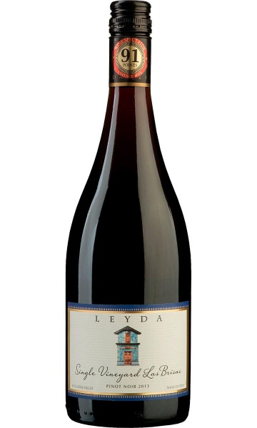 Вино красное «Single Vineyard Las Brisas Pinot Noir Leyda Valley» Leyda – «Сингл Виньярд Лас Брисас Пино Нуар Долина Лейда» Лейда 0.75