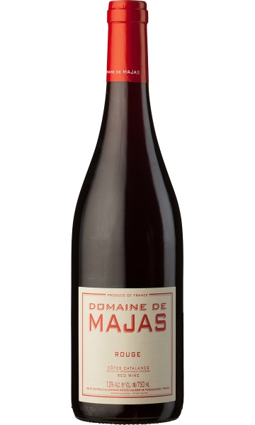 Вино красное «Rouge de Majas Vin de Pays des Côtes Catalanes IGP» Domaine de Majas – «Руж де Мажас Ван де Пэй де Кот Каталан IGP» Домен де Мажас 0.75