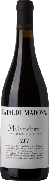 Вино красное «Malandrino Montepulciano d’Abruzzo DOC» Cataldi Madonna – «Маландрино Монтепульчано д’Абруццо DOC» Катальди Мадонна 0.75