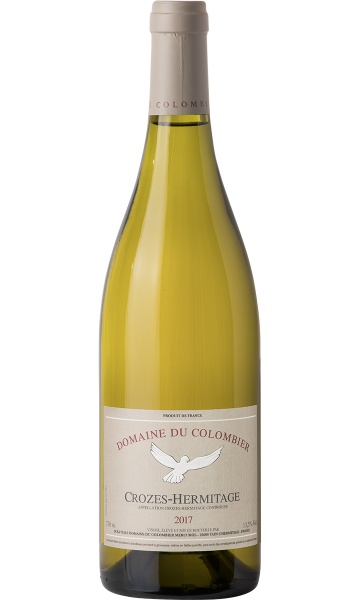 Вино белое «Crozes Hermitage AOC Blanc» Domaine du Colombier 2017 – «Кроз Эрмитаж AOC Блан» Домен дю Коломбье 0.75