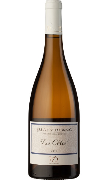 Вино белое «Les Côtes Chardonnay Bugey AOC» Yves Duport – «Шардоне Ле Котэ Бюже AOP» Ив Дюпор 0.75