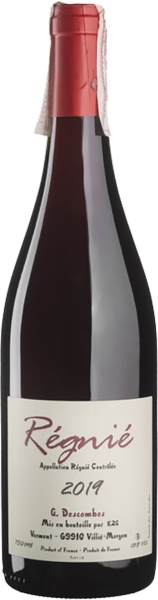 Вино красное «Regnie AOC» Georges Descombes 2019 – «Ренье АОС» Жорж Декомб 0.75