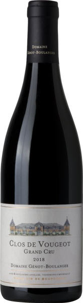 Вино красное «Clos de Vougeot Grand Cru » Domaine Genot-Boulanger 2018 – «Кло де Вужо Гран Крю » Домен Жено-Буланже 0.75