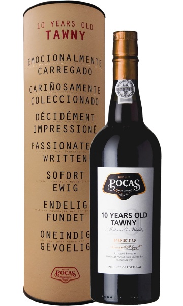 Вино «Tawny 10 years Port in gift box» Pocas – «Портвейн Тони 10 лет в п.у.» Посаш 0.75