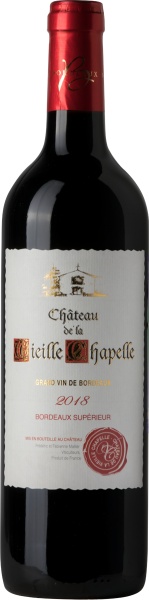 Вино красное «Reserve Bordeaux Supérieur AOC » Chateau de La Vieille Chapelle 2018 – «Резерв Бордо Супериор АОС» Шато де ла Вьей Шапель 0.75