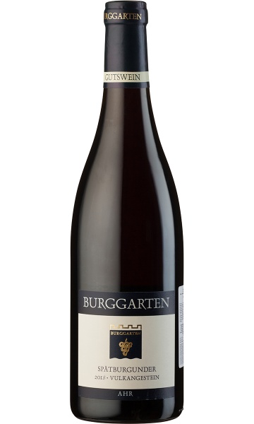 Вино красное «Vulkangestein Spätburgunder Qualitaetswein trocken» Burggarten 2018 – «Вулкангештайн Шпетбургундер Квалитетсвайн трокен» Бурггартен 0.75