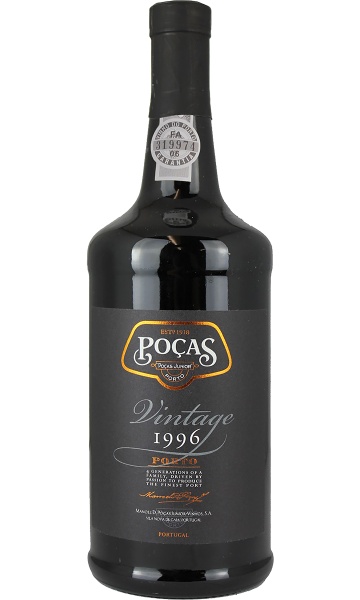 Вино «Vintage 1996 Port» Pocas 1996 – «Портвейн Винтаж 1996» Посаш 0.75