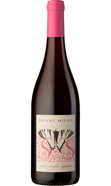 Вино красное «Le Papillon Rouge, Vin de France» Henri Milan 2017 – «Ле Папийон Руж, Вэн де Франс» Анри Милан 0.75