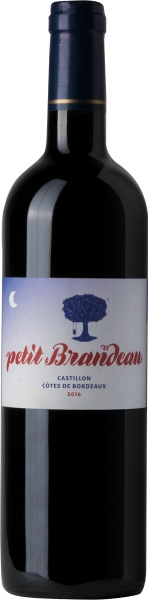 Вино красное «Petit Brandeau» Chateau Brandeau 2016 – «Пти Брандо» Шато Брандо 0.75
