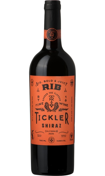 Вино красное «Rib Tickler Shiraz» Boutinot Wines 2019 – «Риб Тиклер Шираз» Бутино Вайнс 0.75