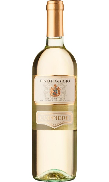 Вино белое «Coppiere Pinot Grigio, Veneto IGT» Schenk – «Коппьере Пино Гриджио, Венето IGT» Шенк 0.75