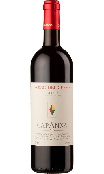 Вино красное «Rosso Del Cerro IGT» Capanna 2016 – «Россо дель Черро IGT» Капанна 0.75