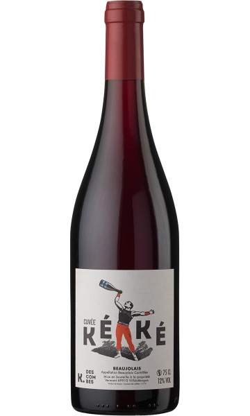 Вино красное «Cuvee Keke Beaujolais AOC» Kéké Descombes 2018 – «Кюве Кеке Божоле АОС» Кеке Декомб 0.75