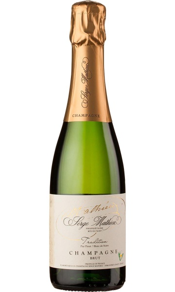 Вино белое «Tradition Blanc de Noirs Brut» Serge Mathieu – «Традисьон Блан де Нуар Брют» Серж Матьё 0.75