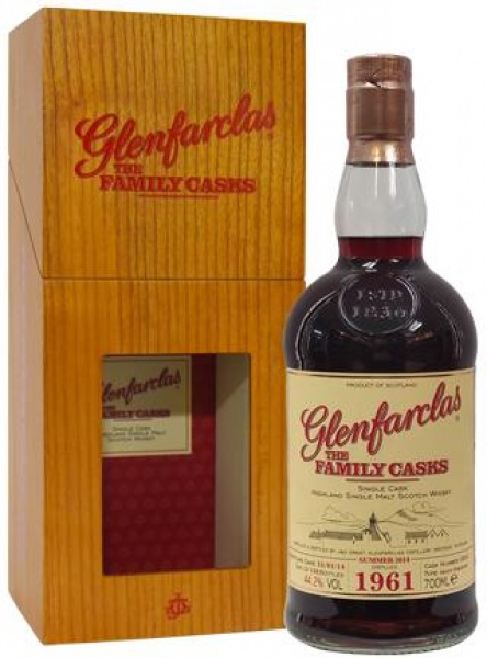 Виски Glenfarclas 1961 Family Casks 0.7 – Гленфарклас 1961 Фэмэли Каск 0.7 л