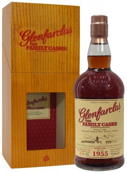 Виски Glenfarclas 1955 Family Casks 0.7 – Гленфарклас 1955 Фэмэли Каск 0.7 л