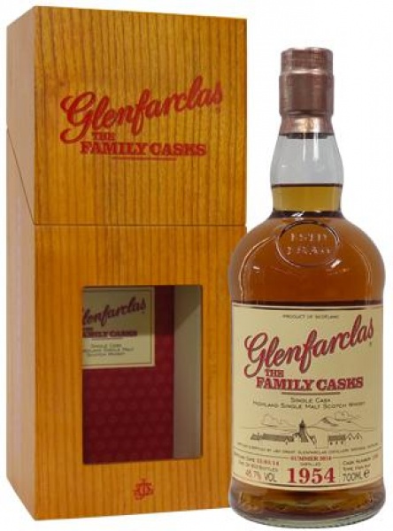 Виски Glenfarclas Family Casks 1954 0.7 – Гленфарклас Фэмили Каскс 1954 0.7 л